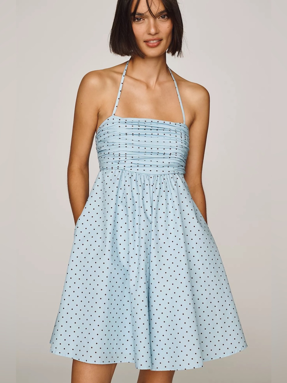 Hutch Babydoll Halter Romper